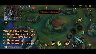 New update map hack Lol Wild Rift antiban for ios all server
