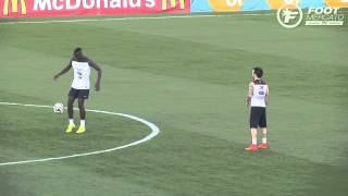 Pogba and Valbuena world cup 2014