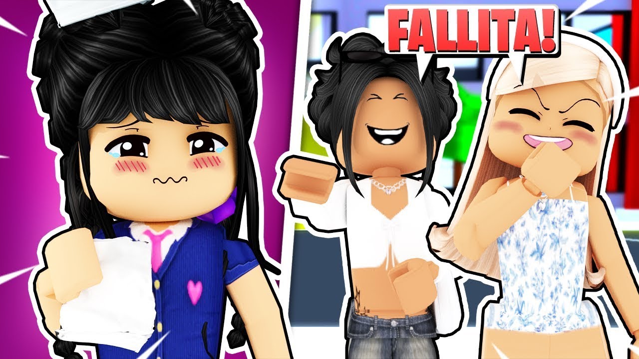 LE BULLE MI HANNO PRESA DI MIRA IL MIO PRIMO GIORNO DI SCUOLA SU BROOKHAVEN ROBLOX!!