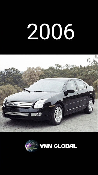 Evolution Of Ford Fusion (2006-2023) #shorts