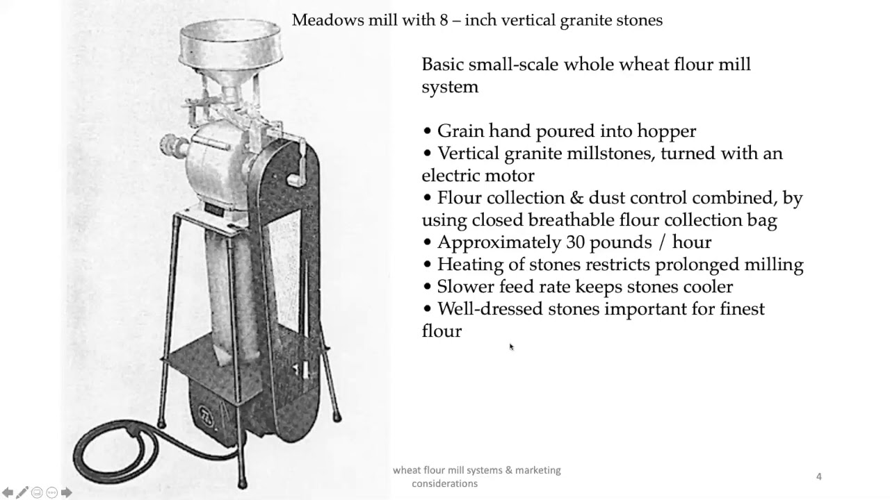 Whole Wheat Flour Mill Systems & Marketing