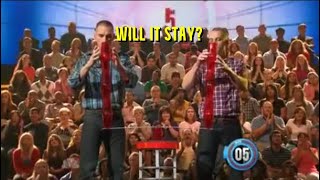 Minute To Win It: Season 2 Episode 30(05/29/2011), Brotherly Love