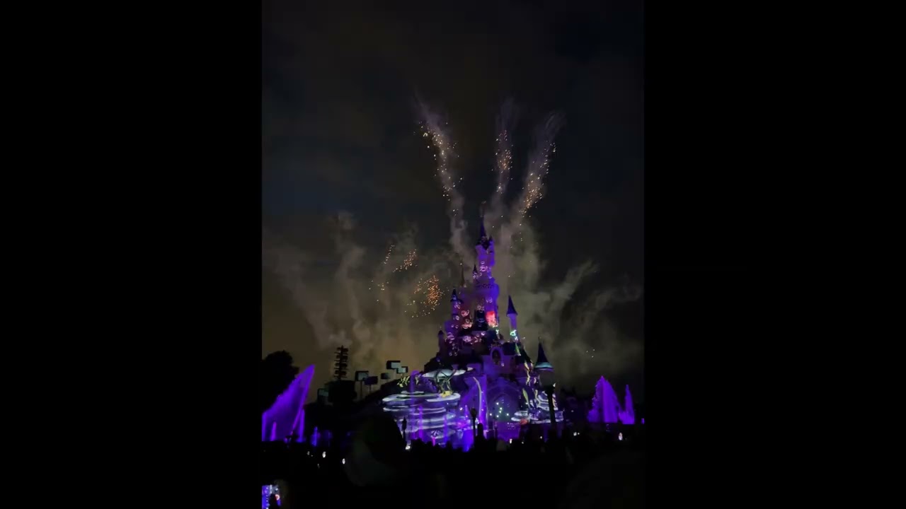 Disneyland Paris bei Nacht 😍✨ D-Light & Disney Dreams waren pure Magie!