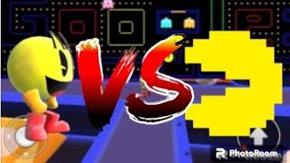 stumble pac-man VS real pac-man