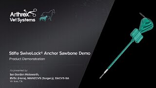 Stifle SwiveLock® Anchor Sawbone Demo screenshot 5