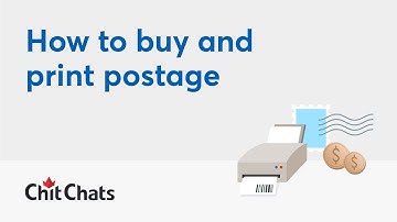How to buy and print postage | Chit Chats Tutorials 2019