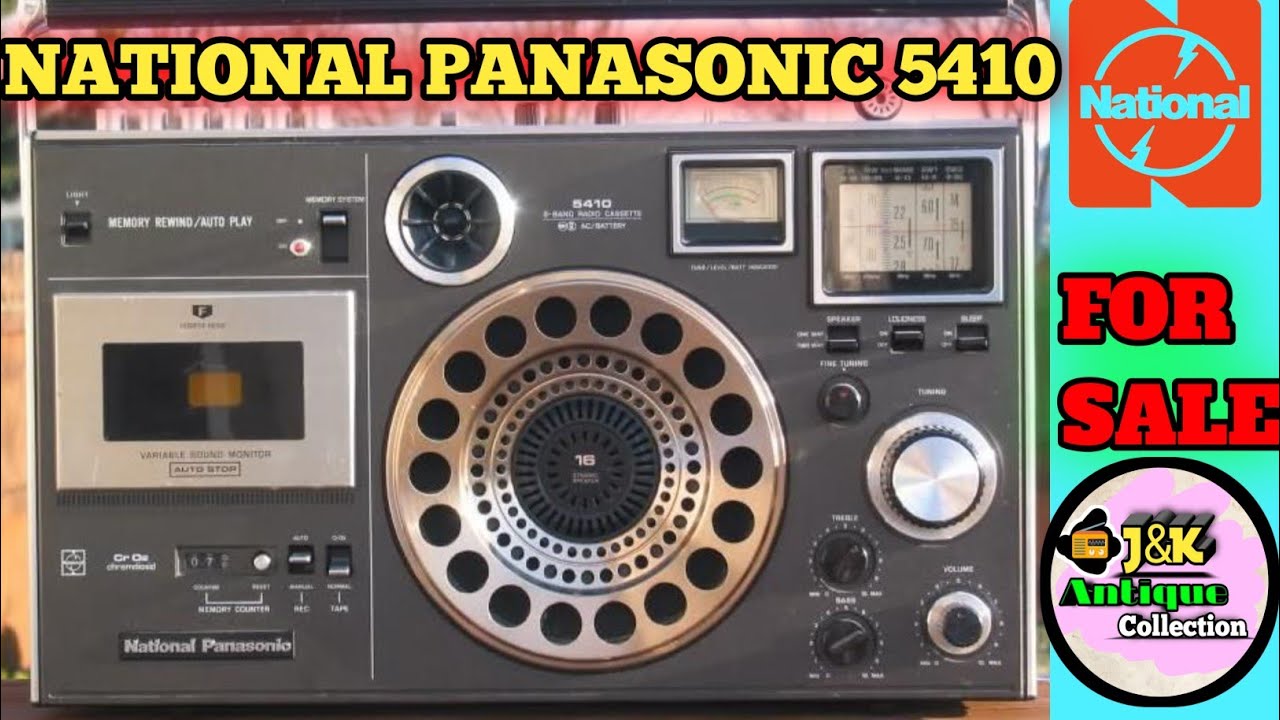 NATIONAL PANASONIC RX-5410** made in japan national 5410 [sold out