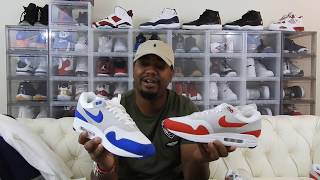 Nike Air Max 1 Anniversary Royal Blue Review And Clothing Pickups
