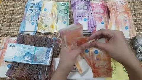 [29] ASMR MONEY SORT & COUNT - Let