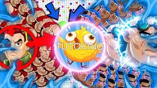 Agar.io -BEST MOMENTS:  POPSPLIT AND DOUBLESPLIT GOD // INSANE REVERSE SPLITS