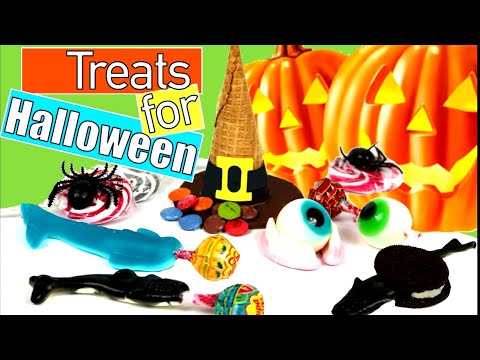 Halloween funny treats to make at home easily in 5 minutes. DIY crafts