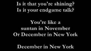 Thea Gilmore - December in New York - Lyrics