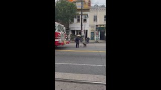 Crews fighting 2-alarm fire in Northeast