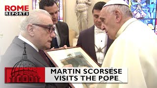#PopeFrancis meets with Martin Scorsese and other artists: “The Church needs your genius”