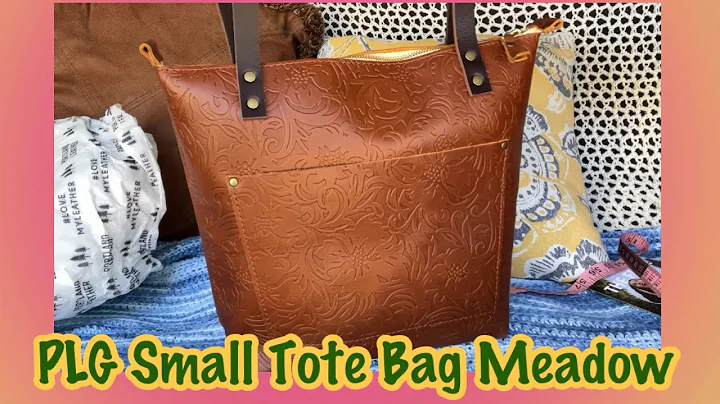 Portland Leather Goods Small Leather Tote Bag Meadow Unboxing and Review