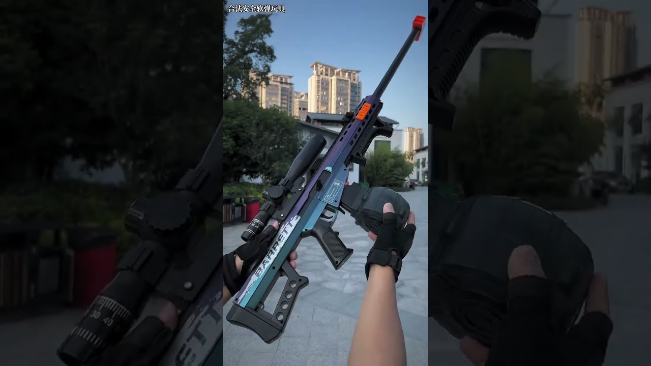 Barrett Soft Bullet Gun: The Ultimate Toy for Boys! 💥🚀