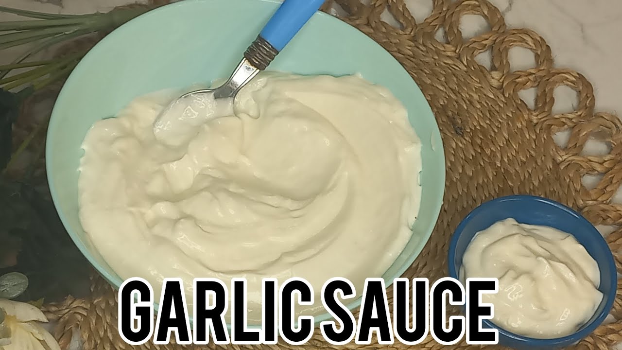 garlic sauce,garlic dip,al Baik style ,Authentic garlic sauce YouTube