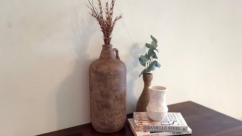 DIY Vintage Vase  | Vase | Table Decor | Hand made | Vase Makeover | Easy to Make