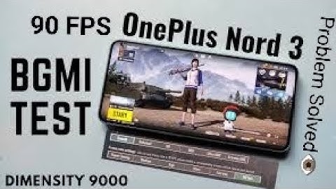 Finally 90Fps On OnePlus Nord 3 5G | Problem Solved - Unlock 90Fps