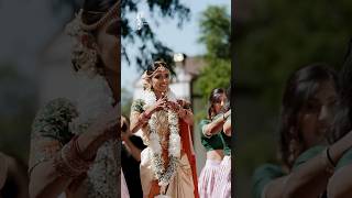 The most epic Bridal entrance🥹 #indianweddingusa #luxurywedding #californiawedding #americanwedding