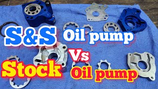 S&S Oil Pump Vs Stock Harley M8 Performance Bagger Dyna Softail