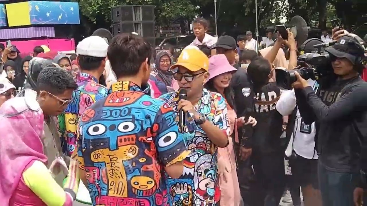 Ruben Onsu,Rizki Billar,Onyo,Claudia Andhara,Tarra Budiman maen game || Dahsyatnya Weekend