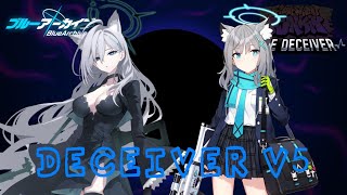Deciever V5 Ft. Shiroko And Shirokoterror Fnf The Deciever V2 Part 1 Cover