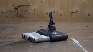 Dyson V8 Battery Repair – Fix Blue Blinking Light (Cell Replacement)