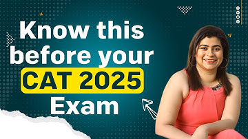 CAT 2025 | Important Exam Day Instructions You Must Know Ft Convenor Professor Ram