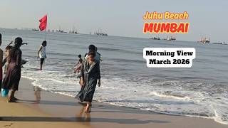 Juhu Beach Mumbai Morning View March 2026 Juhu Chaupati