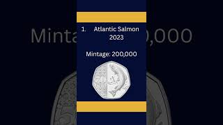 The Rarest 50p Coin: Atlantic Salmon 2023
