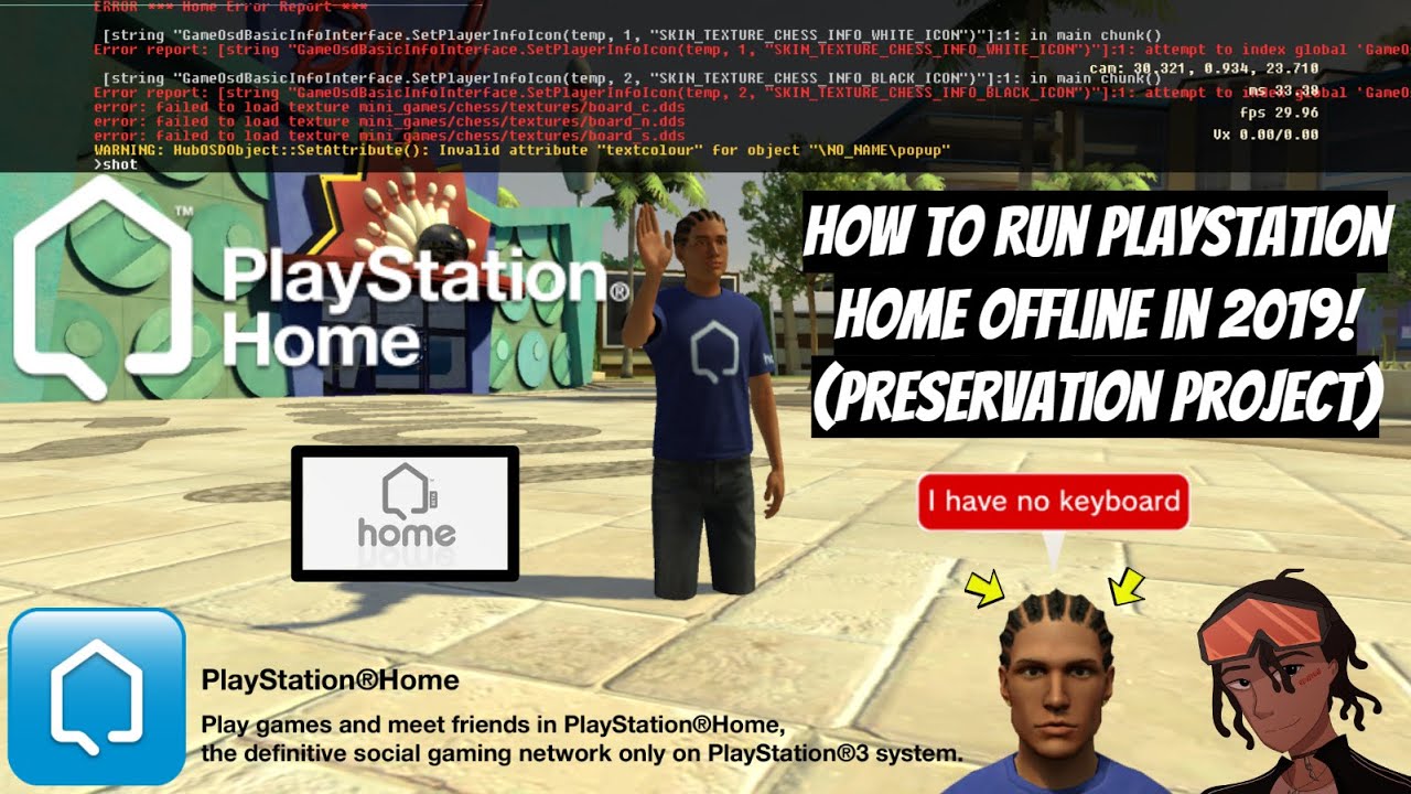 Ægte fly Imperialisme How To Run PlayStation Home Offline In 2020! (Preservation Project)  Tutorial/Showcase! #PS3 #PSHome - YouTube