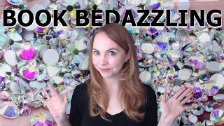 Book Bedazzling : How To Get Started! | Bookish Crafts | Book Rhinestones and Bedazzling screenshot 4