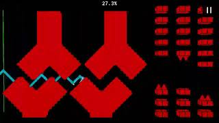 BEATING DEATH CORRIDOR IN FAKE GD (SORRY FOR LAG)