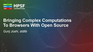 Bringing Complex Computations To Browsers With Open Source - Gunj Joshi, stdlib