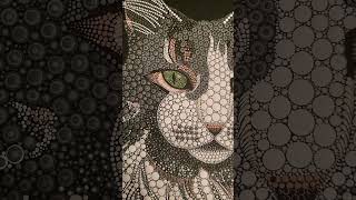 Download Lagu Acrylic on canvas Dot Art Memorial Portrait. #mandalaart #homedecor  #diy MP3