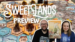 A big heavy euro with a sweet theme! - Sweet Lands Kickstarter Preview