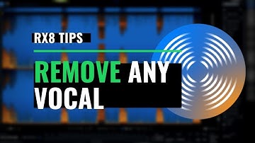 Remove vocals from song - Izotope RX8 Quick Tips