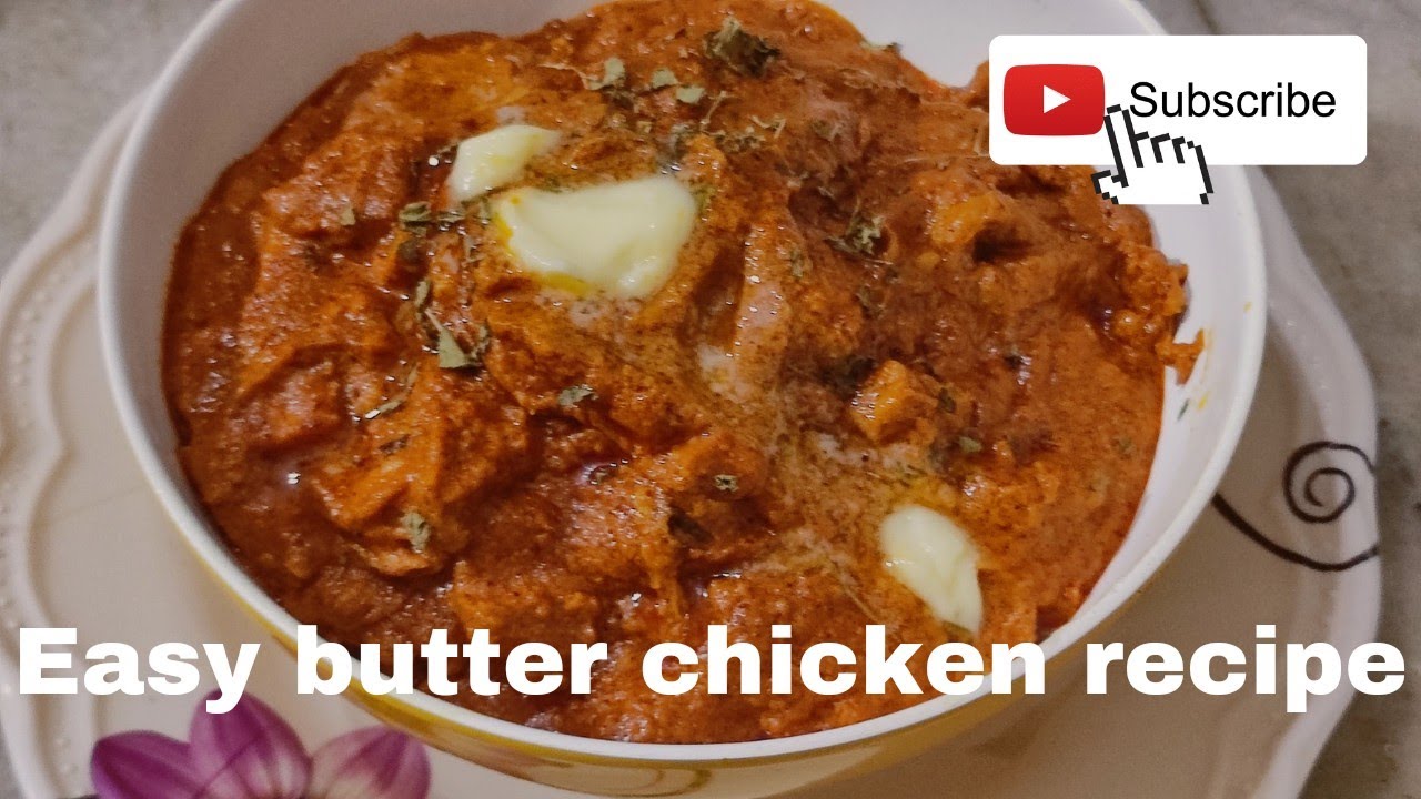 How To Make Restaurant Style Butter Chicken In Hindi Butter Chicken