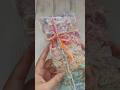 引き揃え糸でラッピング