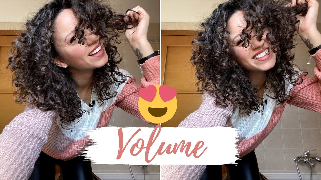 CAPELLI RICCI - Cosa dona DAVVERO volume ??🦁 Ciò che per me funziona 😍