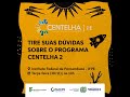 IFPE | LIVE - Centelha / PE - MCTI