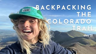 i have my first breakdown on the colorado trail and climb my first 14er | miles 325-340