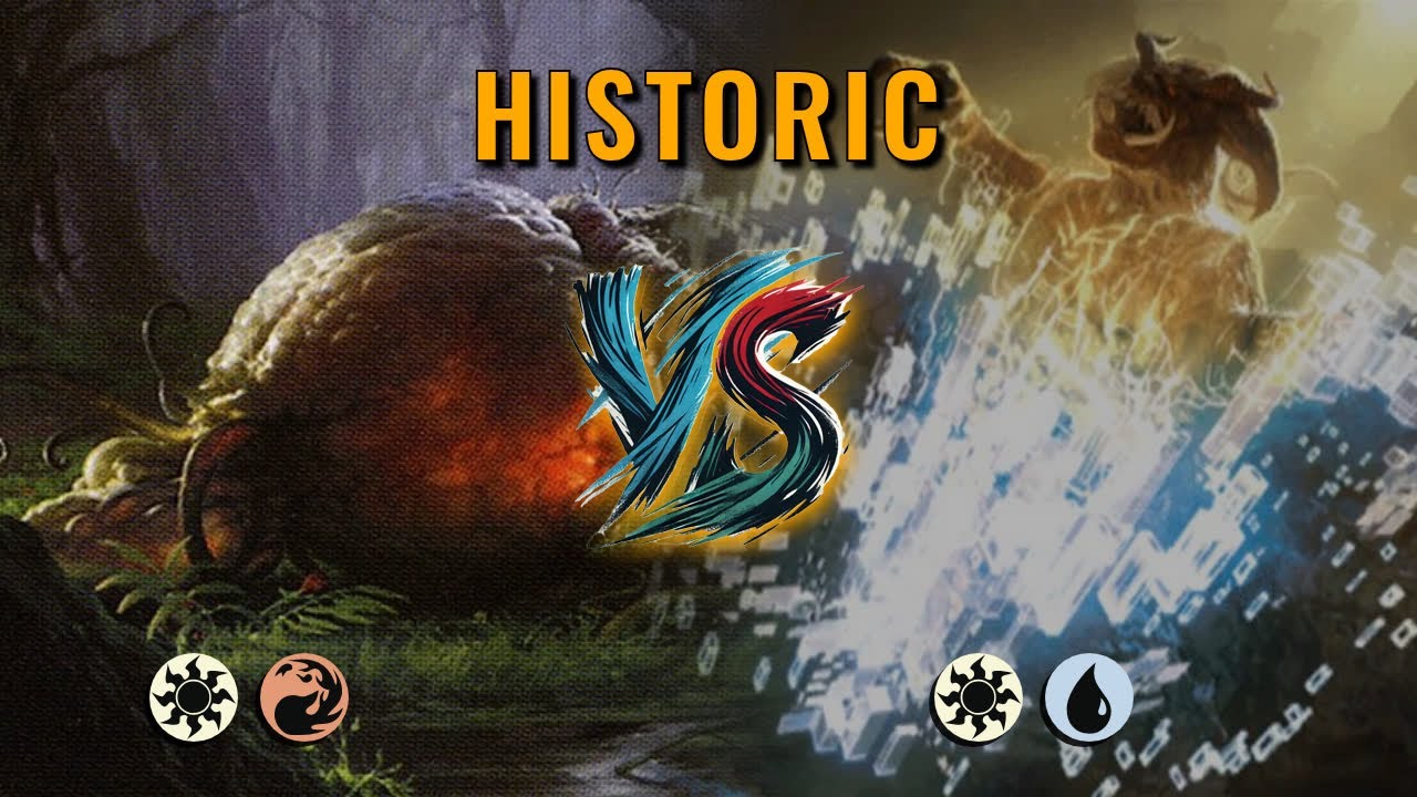 MTG Historic - Naya Aggro by CunicoliGoblin VS Azorius Control by kimya