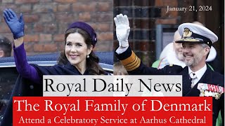 The Royal Family of Denmark Attend a Celebratory Service at Aarhus Cathedral! Plus, More #Royal News