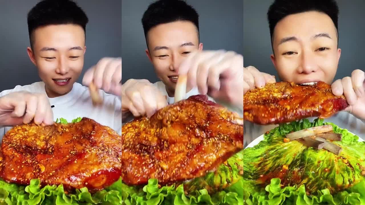 Amazing yummy food mukbang with TSP ASMR 10