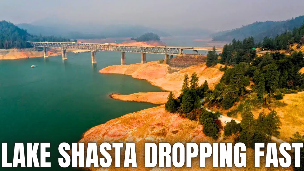 Lake Shasta Water Level Dropping Fast - Update September 2025