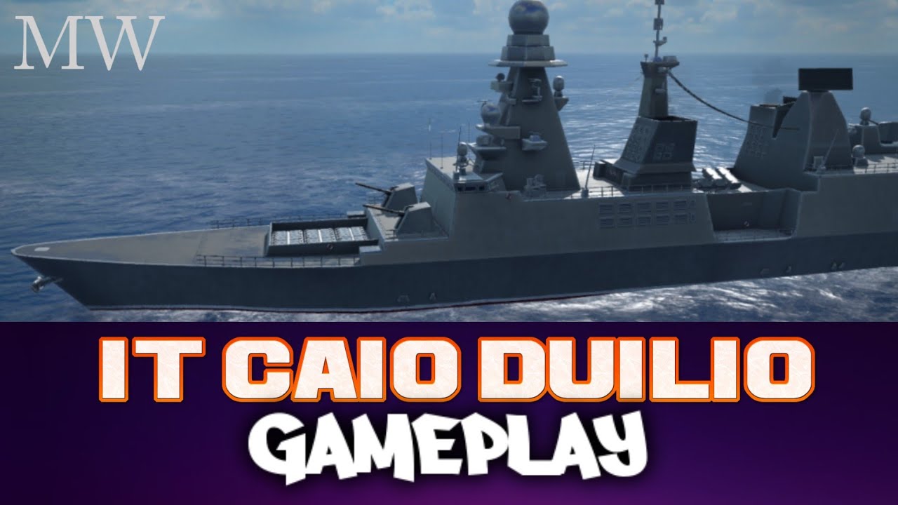 Modern Warships IT Caio Duilio Gameplay