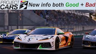 Project cars 3 news both good and bad