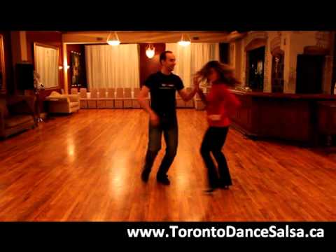 Toronto Dance Salsa Intermediate Salsa Combination #8 - YouTube